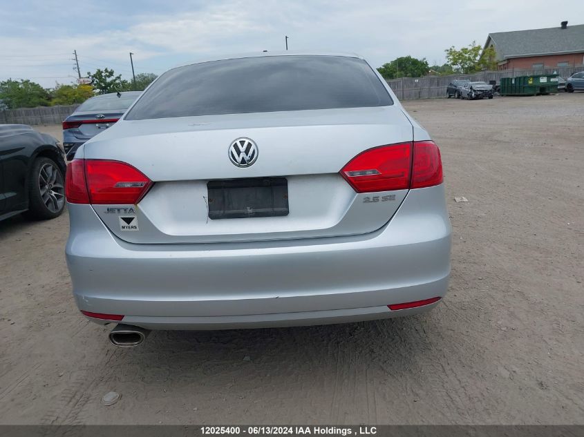 2011 Volkswagen Jetta Sedan VIN: 3VWDX7AJ9BM396228 Lot: 12025400