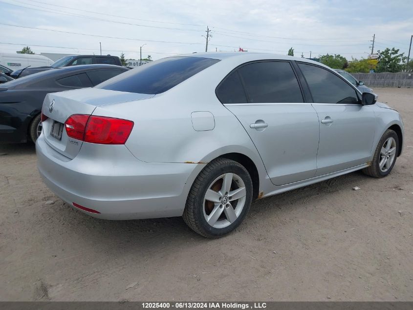 2011 Volkswagen Jetta Sedan VIN: 3VWDX7AJ9BM396228 Lot: 12025400