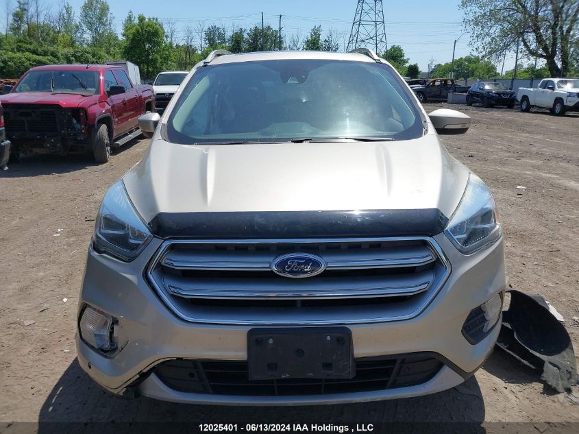 2017 Ford Escape Titanium VIN: 1FMCU9J92HUD54945 Lot: 12025401