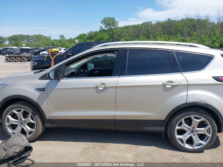 2017 Ford Escape Titanium VIN: 1FMCU9J92HUD54945 Lot: 12025401