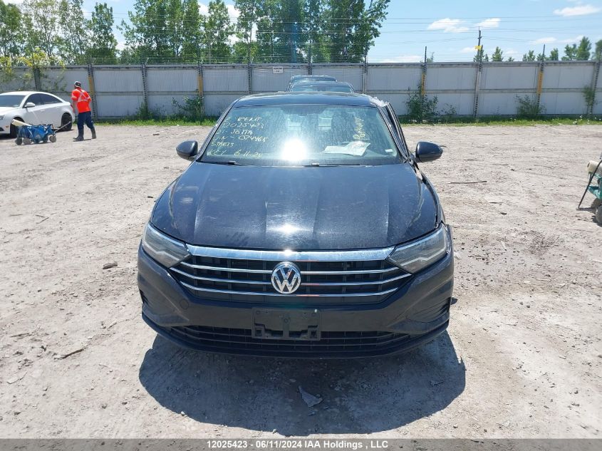 2021 Volkswagen Jetta Sel VIN: 3VWE57BU0MM074468 Lot: 12025423