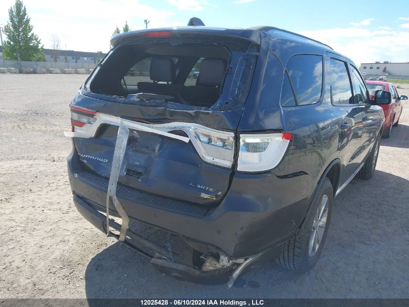 2014 Dodge Durango Limited VIN: 1C4RDJDG8EC412732 Lot: 12025428