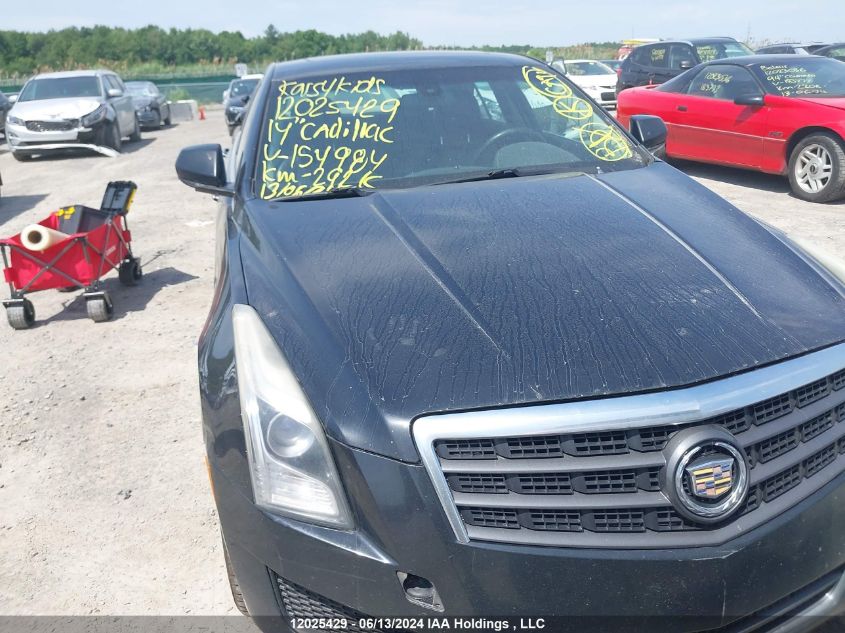 2014 Cadillac Ats VIN: 1G6AG5RX3E0154984 Lot: 12025429