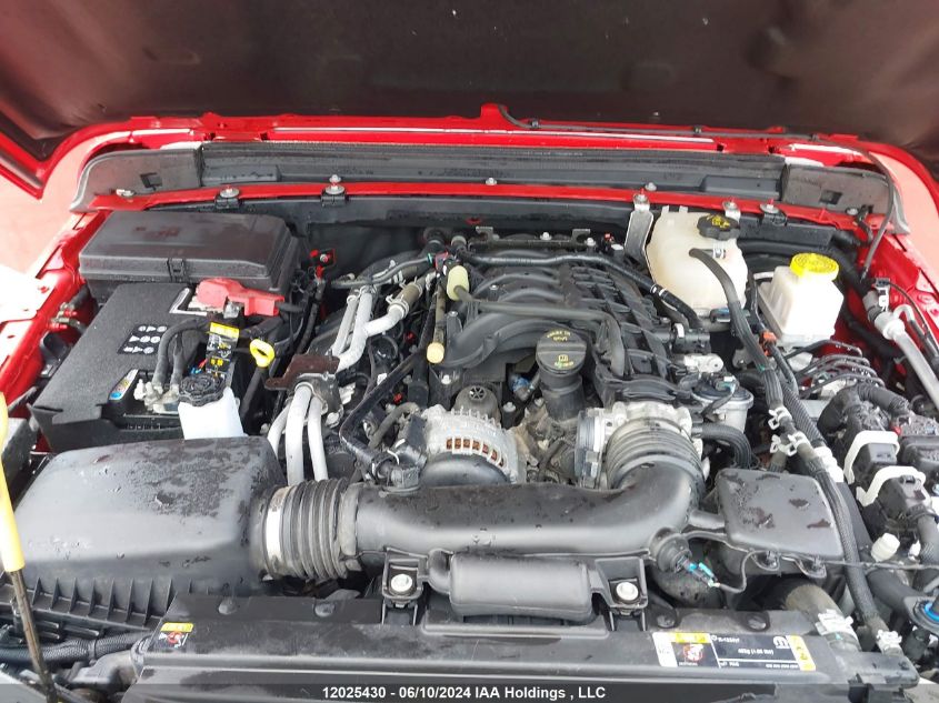 2022 Jeep Gladiator Rubicon VIN: 1C6JJTBG1NL105897 Lot: 12025430