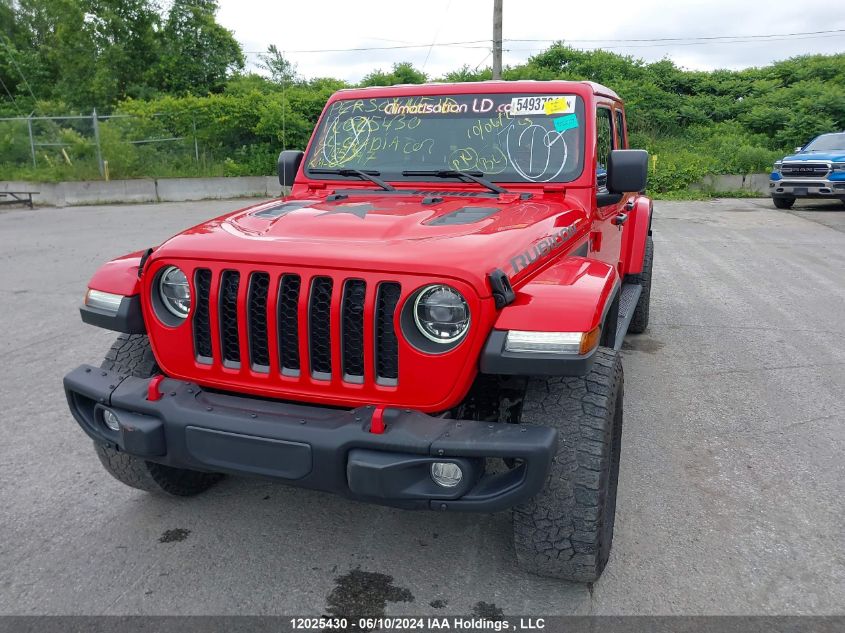 2022 Jeep Gladiator Rubicon VIN: 1C6JJTBG1NL105897 Lot: 12025430