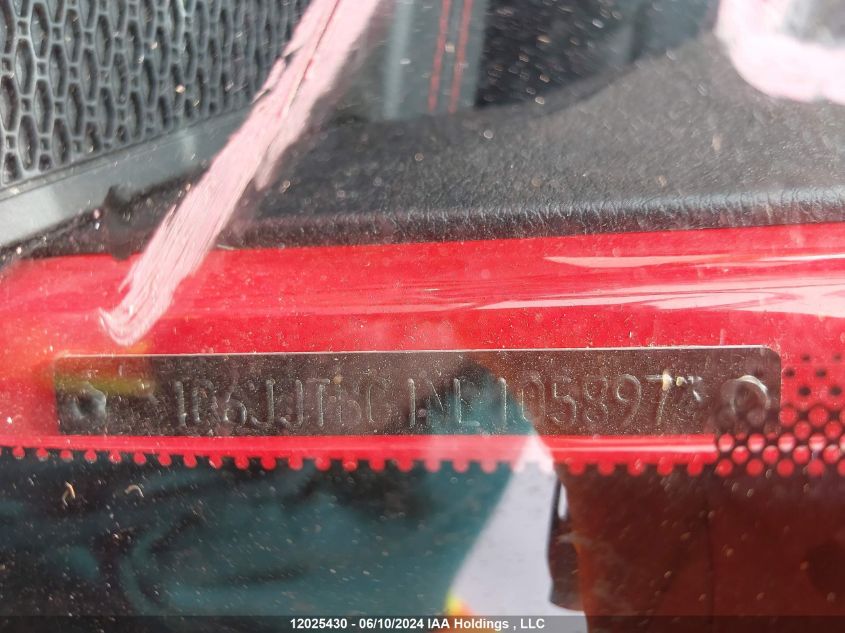 2022 Jeep Gladiator Rubicon VIN: 1C6JJTBG1NL105897 Lot: 12025430