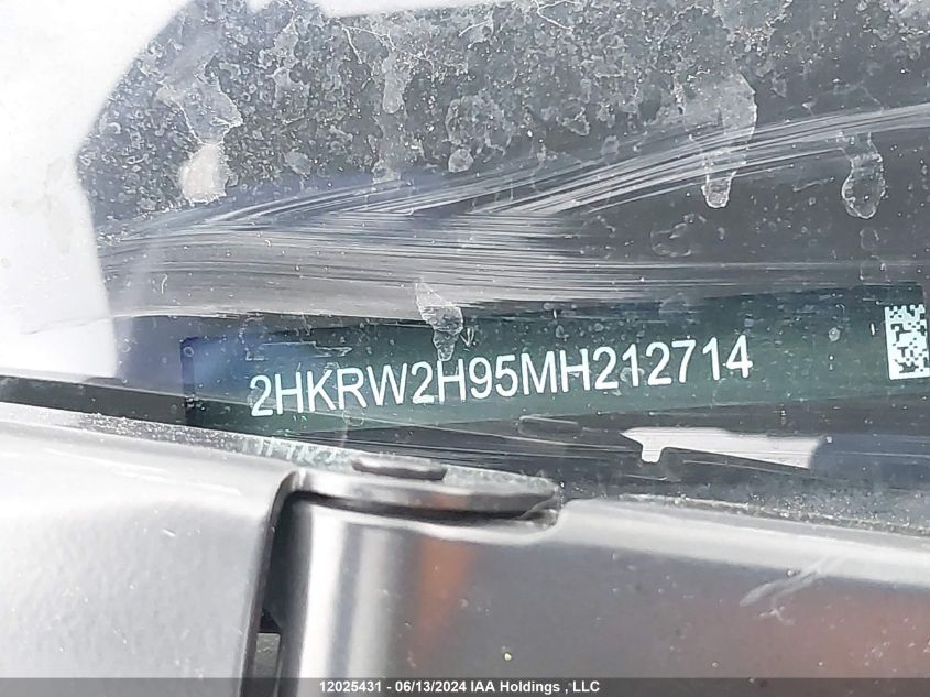 2021 Honda Cr-V VIN: 2HKRW2H95MH212714 Lot: 12025431