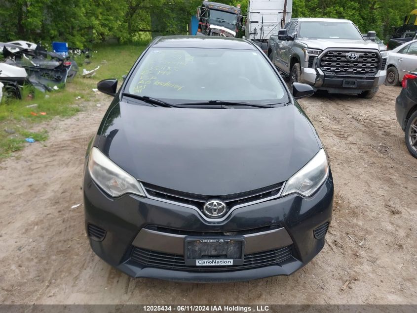 2015 Toyota Corolla L/Le/Le Pls/Prm/S/S Pls VIN: 2T1BURHE9FC335452 Lot: 12025434