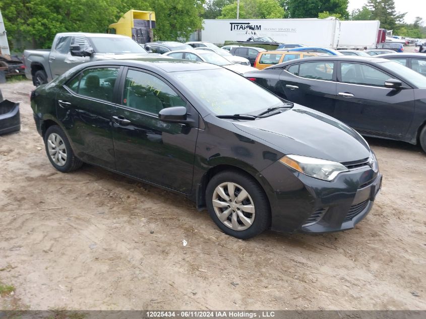 2015 Toyota Corolla L/Le/Le Pls/Prm/S/S Pls VIN: 2T1BURHE9FC335452 Lot: 12025434