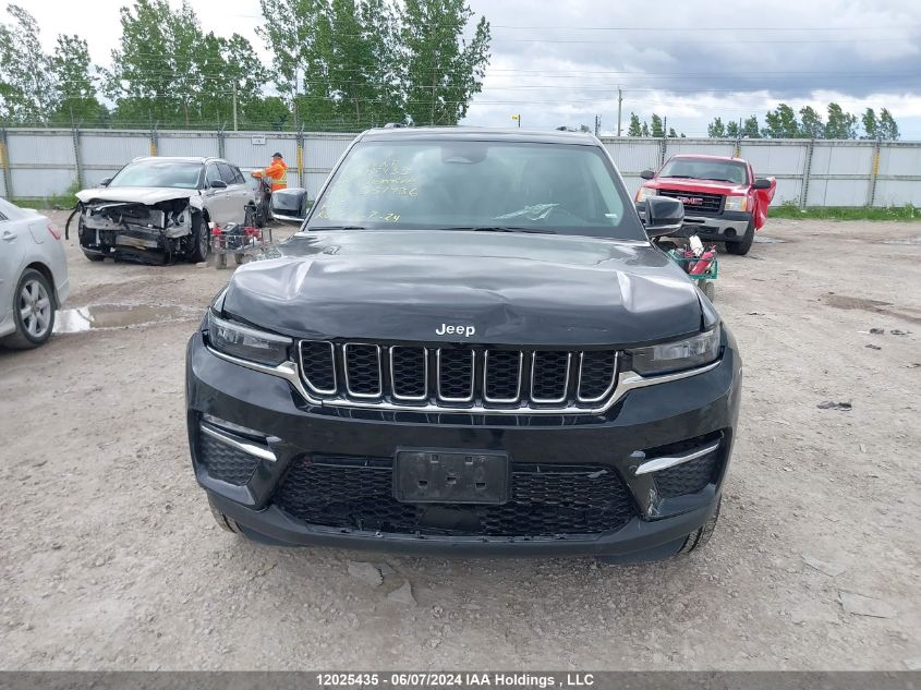 2022 Jeep Grand Cherokee Limited VIN: 1C4RJHBG4N8557936 Lot: 12025435