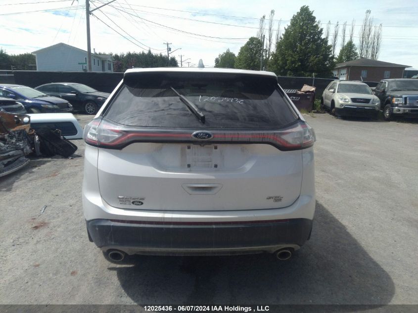 2016 Ford Edge Sel VIN: 2FMPK4J89GBC47106 Lot: 12025436