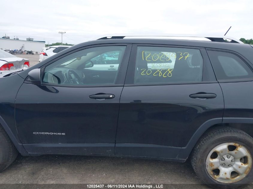 2014 Jeep Cherokee Sport VIN: 1C4PJMAB0EW202828 Lot: 12025437