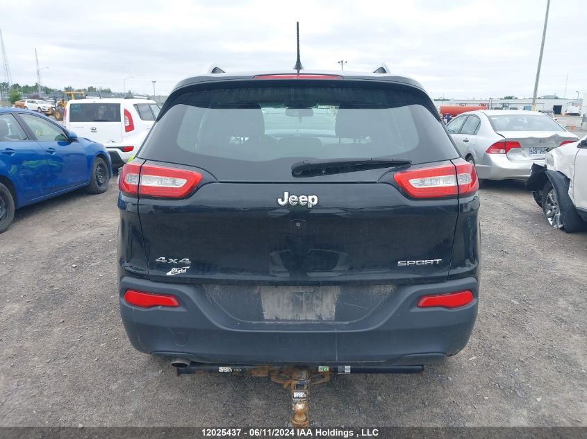2014 Jeep Cherokee Sport VIN: 1C4PJMAB0EW202828 Lot: 12025437
