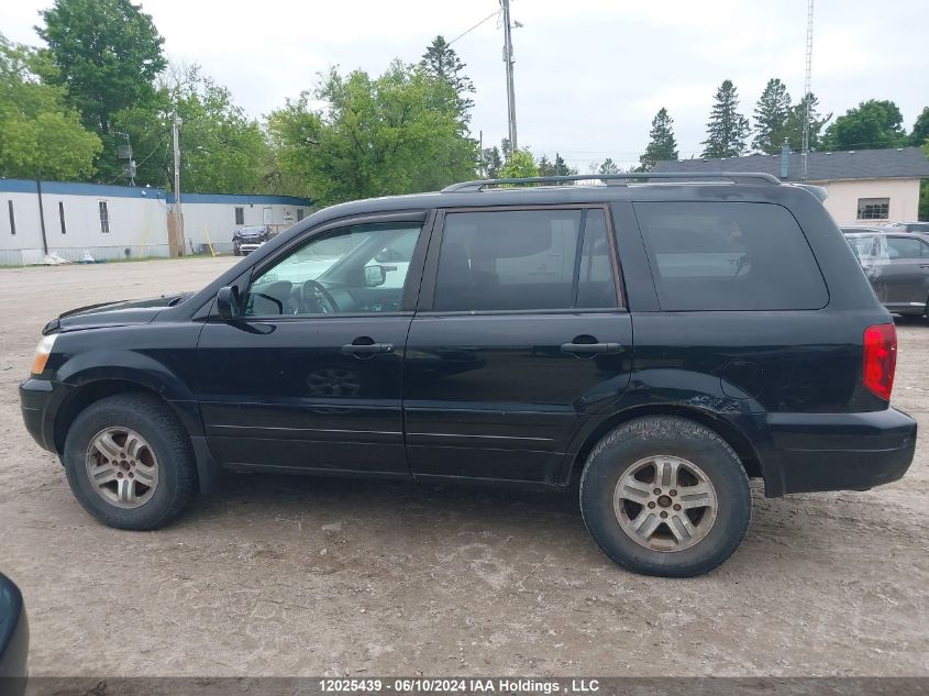 2003 Honda Pilot VIN: 2HKYF18583H003579 Lot: 12025439