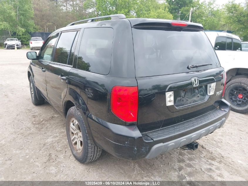 2003 Honda Pilot VIN: 2HKYF18583H003579 Lot: 12025439