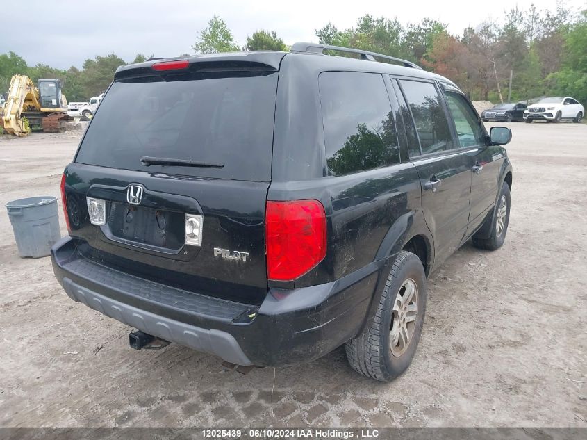 2003 Honda Pilot VIN: 2HKYF18583H003579 Lot: 12025439