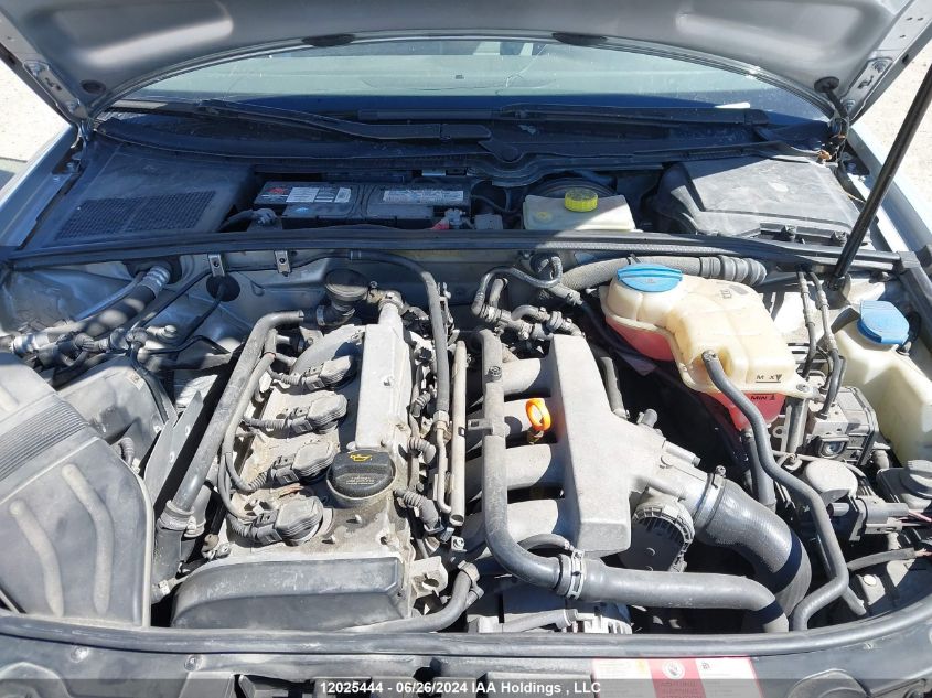 2005 Audi A4 VIN: WAULC68E75A096022 Lot: 12025444