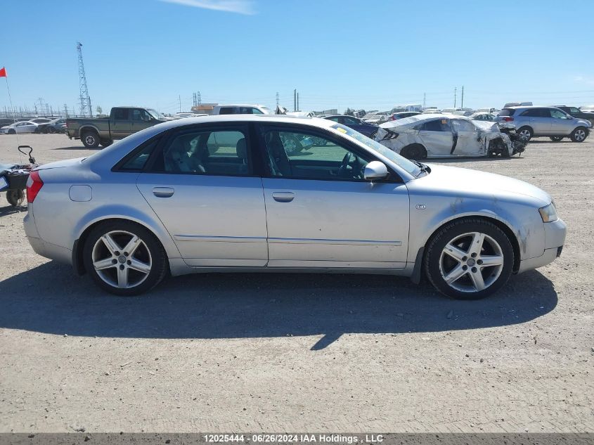 2005 Audi A4 VIN: WAULC68E75A096022 Lot: 12025444
