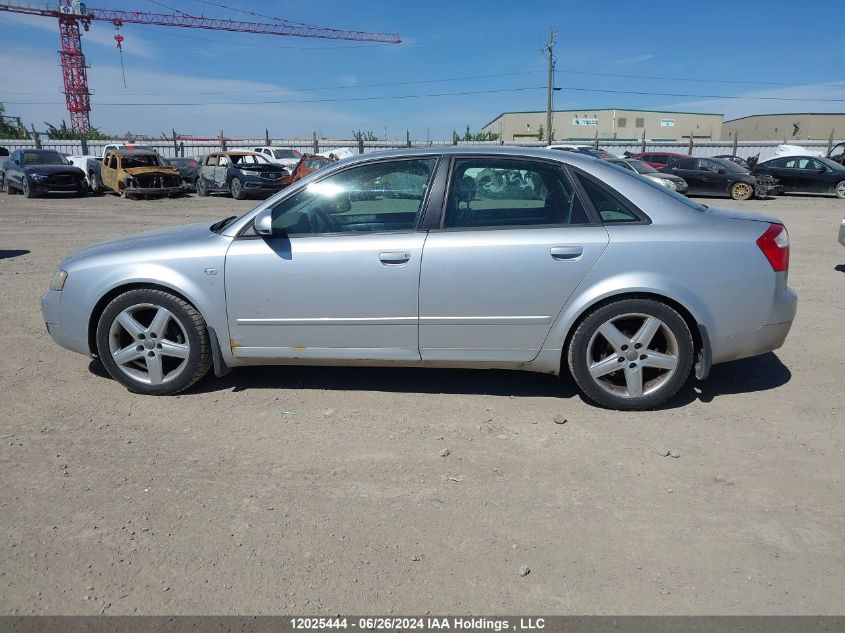2005 Audi A4 VIN: WAULC68E75A096022 Lot: 12025444