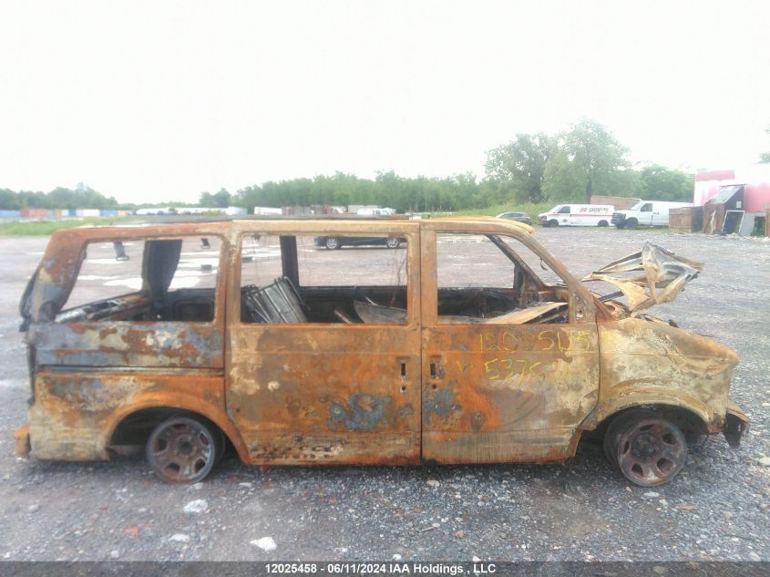 1997 GMC Safari Xt VIN: 1GKDM19W9VB537551 Lot: 12025458