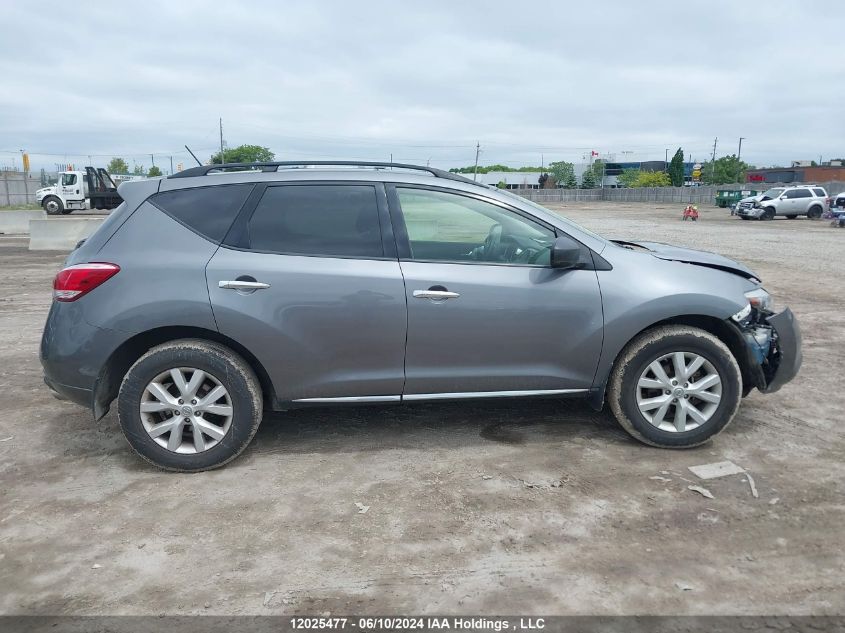 2014 Nissan Murano VIN: JN8AZ1MW6EW507248 Lot: 12025477