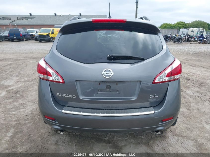 2014 Nissan Murano VIN: JN8AZ1MW6EW507248 Lot: 12025477