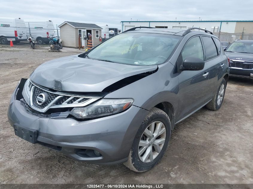 JN8AZ1MW6EW507248 2014 Nissan Murano