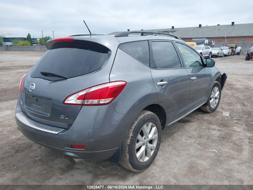 JN8AZ1MW6EW507248 2014 Nissan Murano