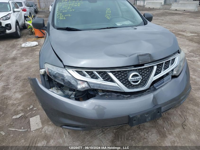 2014 Nissan Murano VIN: JN8AZ1MW6EW507248 Lot: 12025477