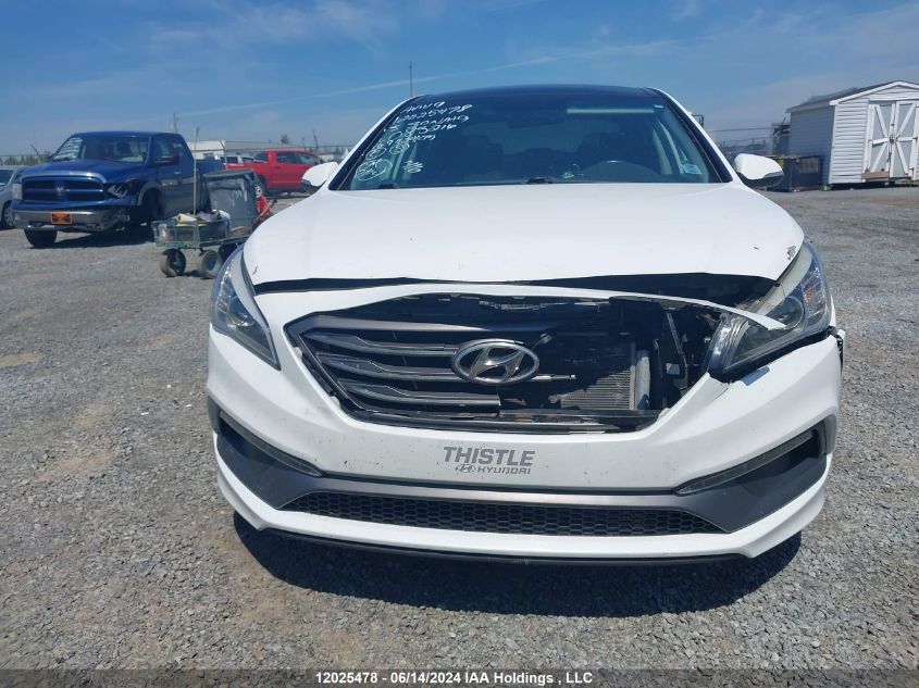 2015 Hyundai Sonata Sport/Limited VIN: 5NPE34AF2FH085216 Lot: 12025478