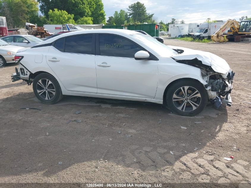 2022 Nissan Sentra VIN: 3N1AB8CV5NY265789 Lot: 12025480