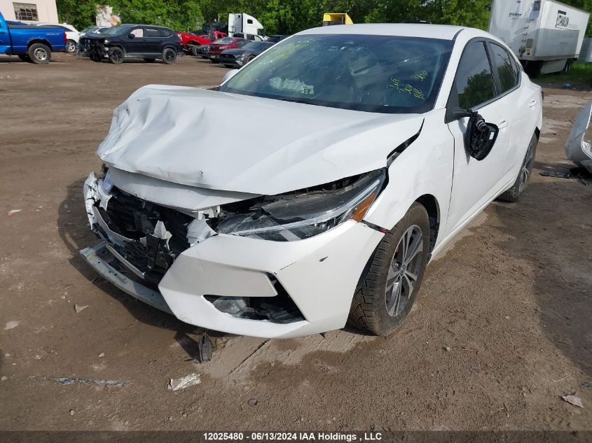 2022 Nissan Sentra VIN: 3N1AB8CV5NY265789 Lot: 12025480