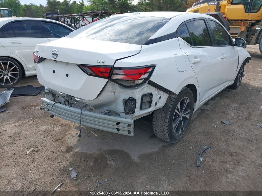 2022 Nissan Sentra VIN: 3N1AB8CV5NY265789 Lot: 12025480