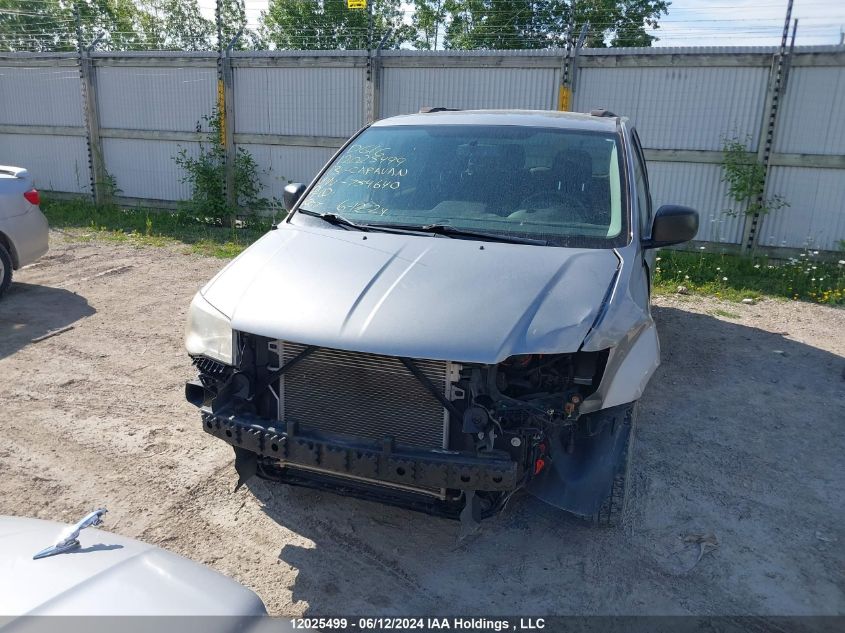 2013 Dodge Grand Caravan Se VIN: 2C4RDGBG9DR754640 Lot: 12025499