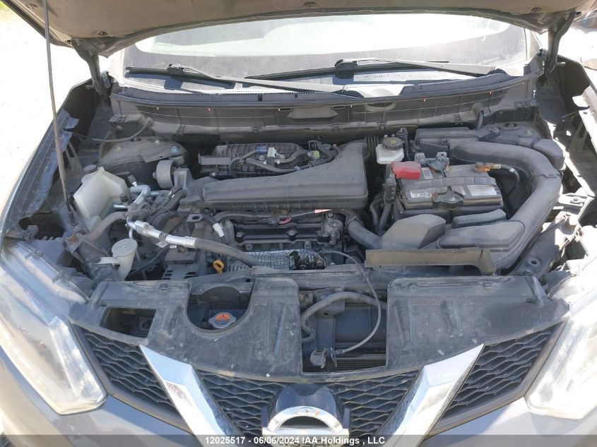 2015 Nissan Rogue S/Sl/Sv VIN: 5N1AT2MV0FC821146 Lot: 12025517