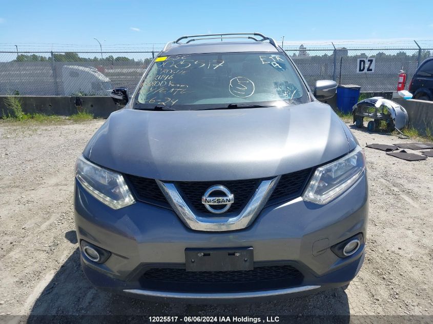 2015 Nissan Rogue S/Sl/Sv VIN: 5N1AT2MV0FC821146 Lot: 12025517