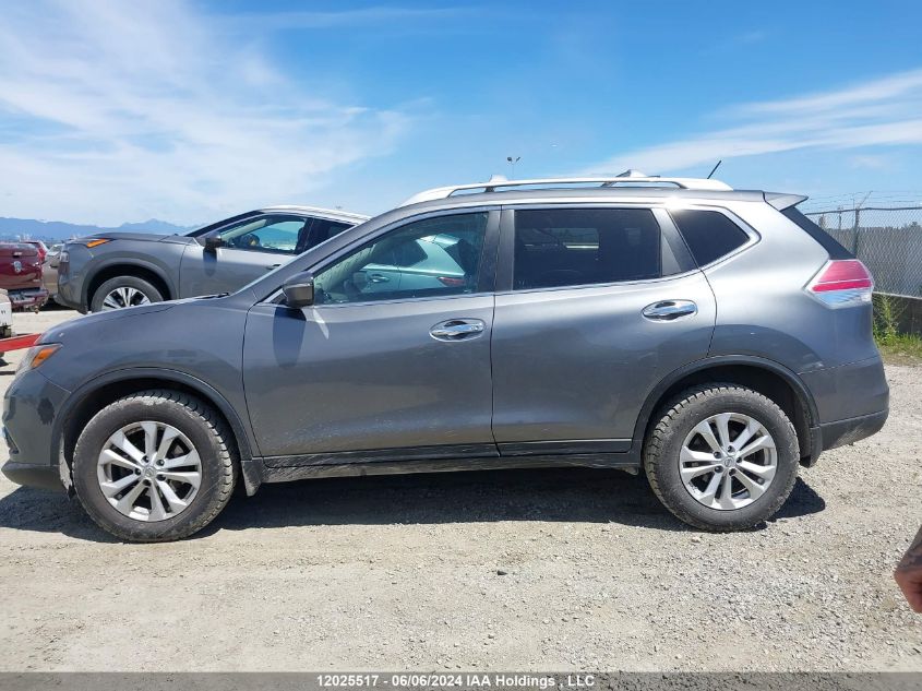 2015 Nissan Rogue S/Sl/Sv VIN: 5N1AT2MV0FC821146 Lot: 12025517