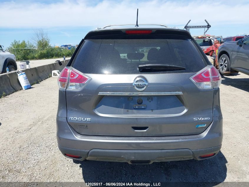 2015 Nissan Rogue S/Sl/Sv VIN: 5N1AT2MV0FC821146 Lot: 12025517