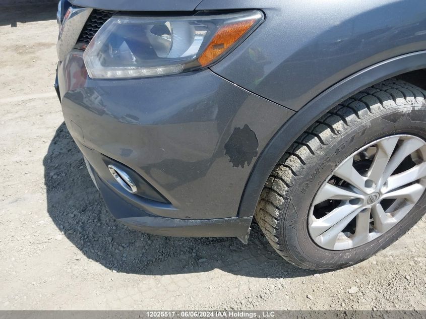 2015 Nissan Rogue S/Sl/Sv VIN: 5N1AT2MV0FC821146 Lot: 12025517