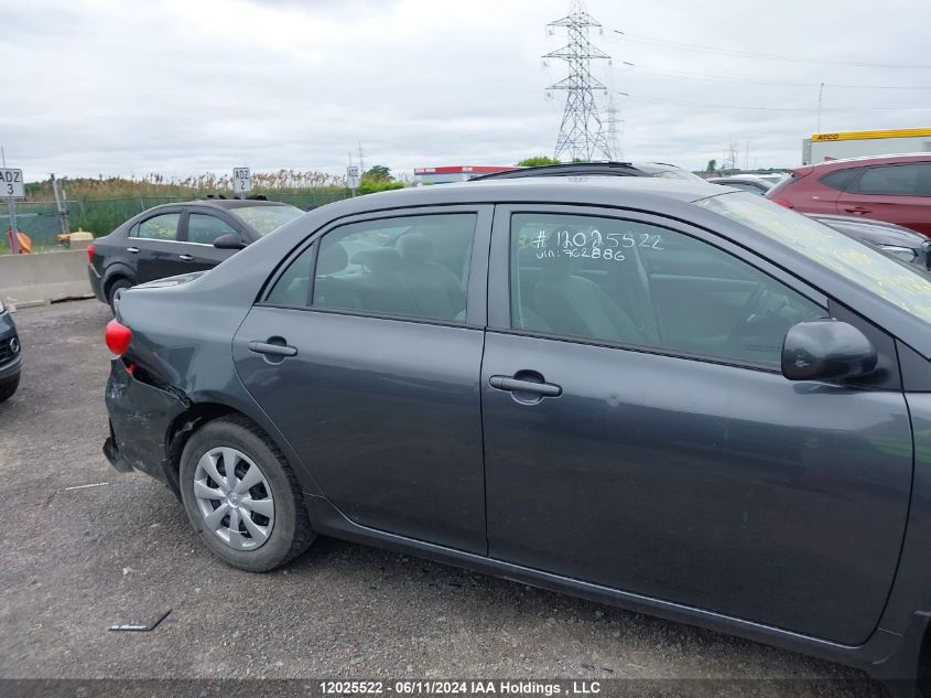 2012 Toyota Corolla VIN: 2T1BU4EE3CC762886 Lot: 12025522