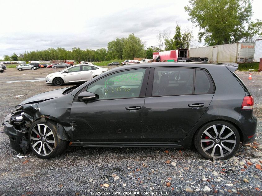 WVWHV7AJ2CW095764 2012 Volkswagen Golf Gti