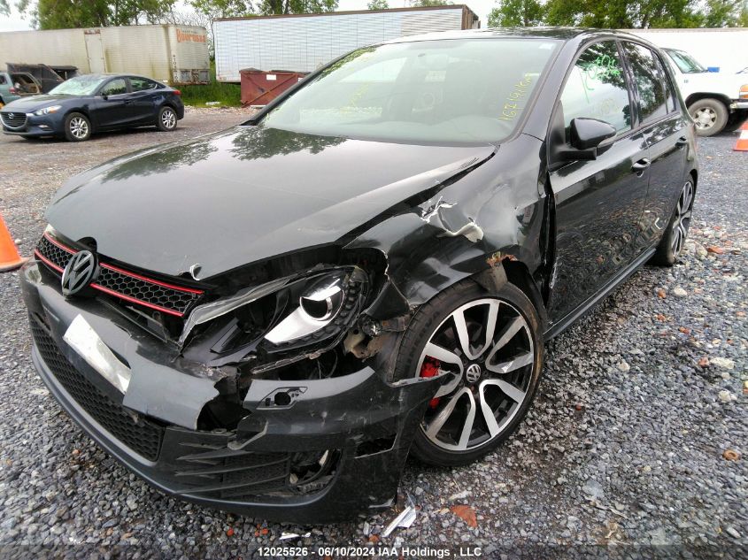 WVWHV7AJ2CW095764 2012 Volkswagen Golf Gti