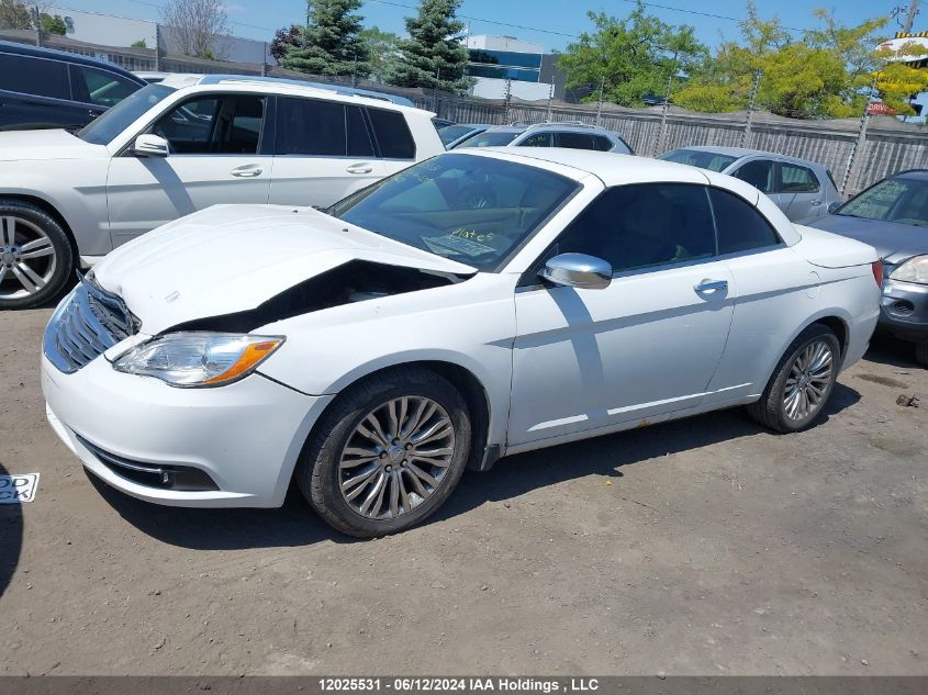 2012 Chrysler 200 Limited VIN: 1C3BCBFG9CN116664 Lot: 12025531