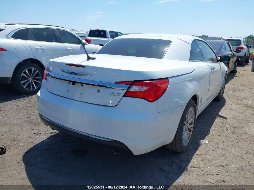 2012 Chrysler 200 Limited VIN: 1C3BCBFG9CN116664 Lot: 12025531