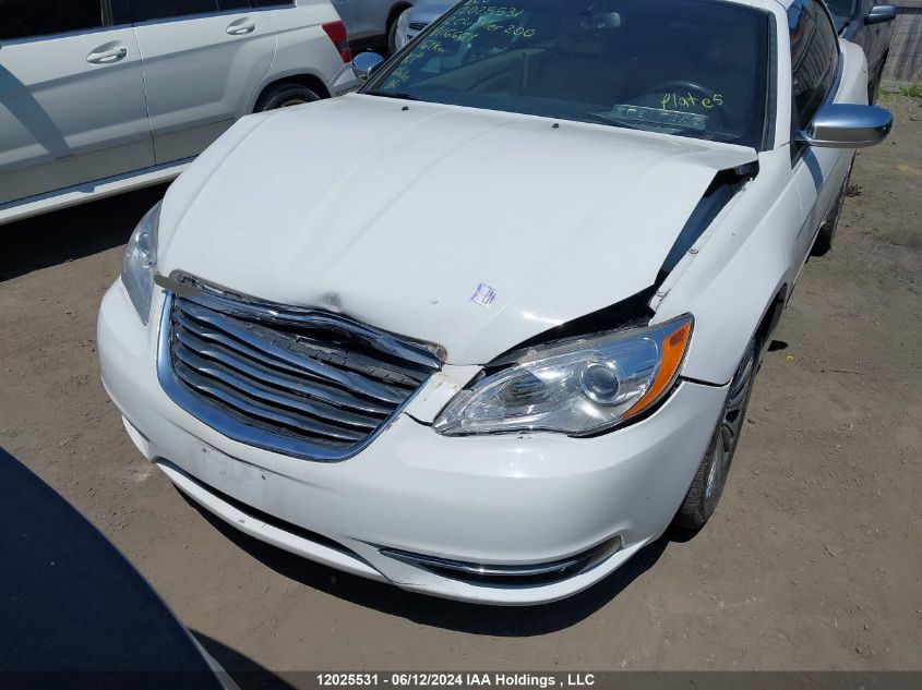 2012 Chrysler 200 Limited VIN: 1C3BCBFG9CN116664 Lot: 12025531