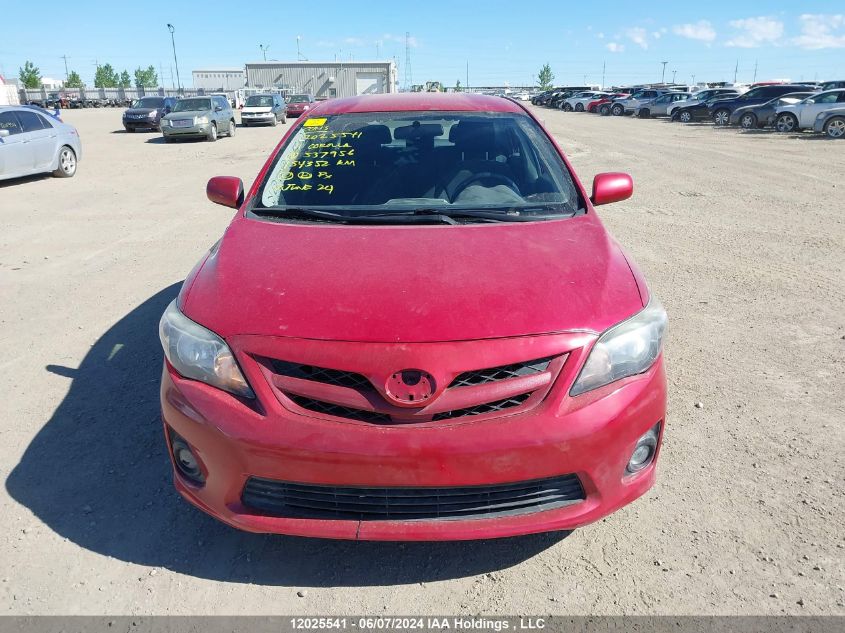 2011 Toyota Corolla Ce/Le/S VIN: 2T1BU4EE4BC537956 Lot: 12025541