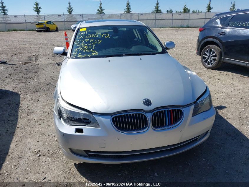 2010 BMW 5 Series VIN: WBANV1C58AC157759 Lot: 12025542