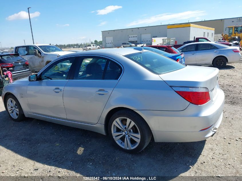 2010 BMW 5 Series VIN: WBANV1C58AC157759 Lot: 12025542