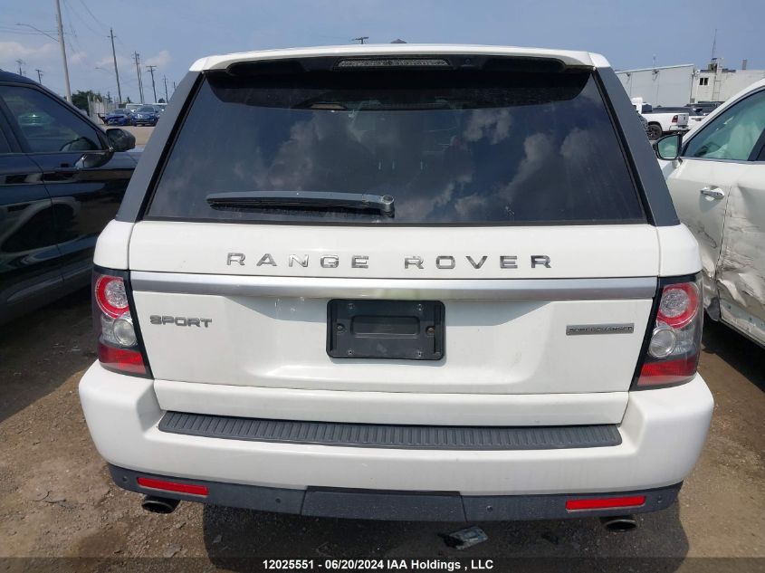 2013 Land Rover Range Rover Sport VIN: SALSH2E43DA769383 Lot: 12025551