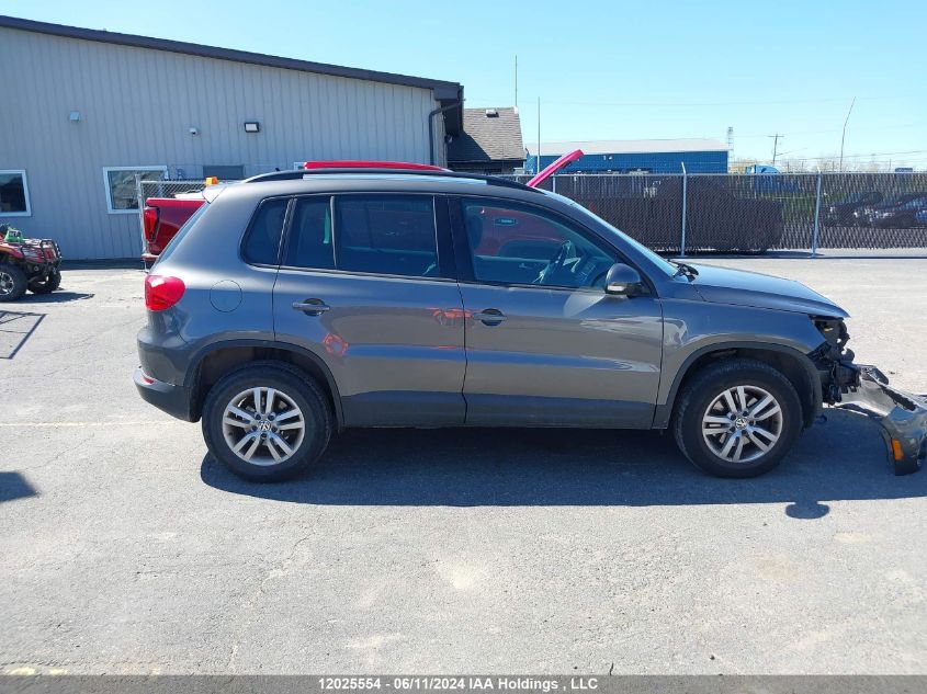 2014 Volkswagen Tiguan VIN: WVGJV3AX7EW539170 Lot: 12025554